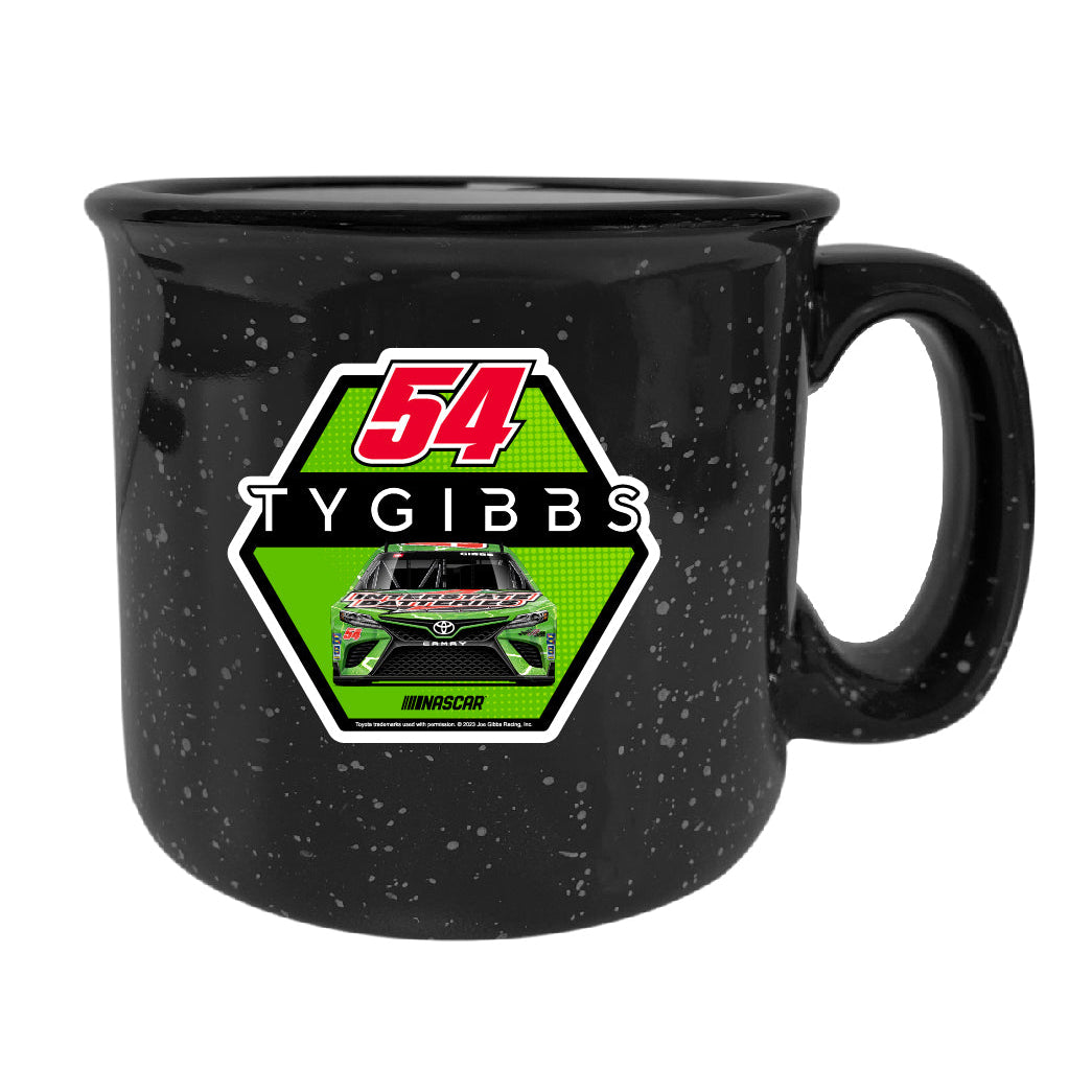 54 Ty Gibbs Officially Licensed Ceramic Camper Mug 16oz Image 1