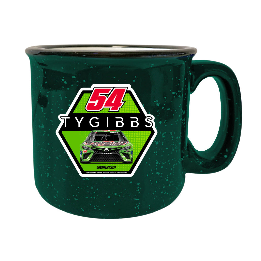 54 Ty Gibbs Officially Licensed Ceramic Camper Mug 16oz Image 3