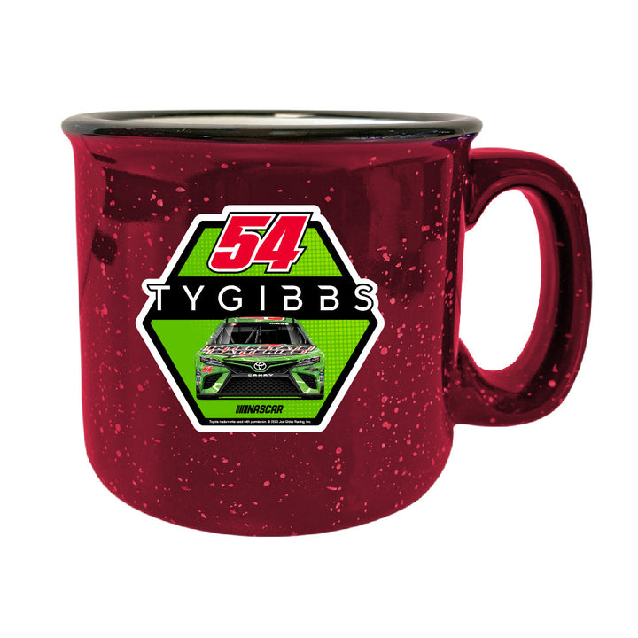 54 Ty Gibbs Officially Licensed Ceramic Camper Mug 16oz Image 4