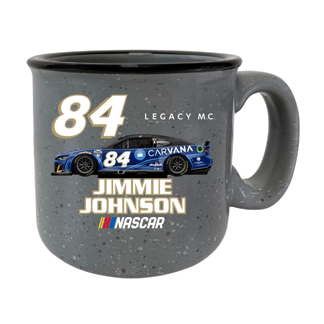 84 Jimmie Johnson Officially Licensed Ceramic Camper Mug 16oz Image 1