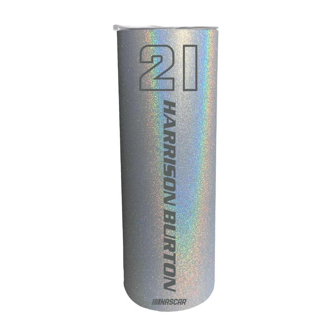 21 Harrison Burton Officially Licensed 20oz Insulated Stainless Steel Skinny Tumbler Image 4