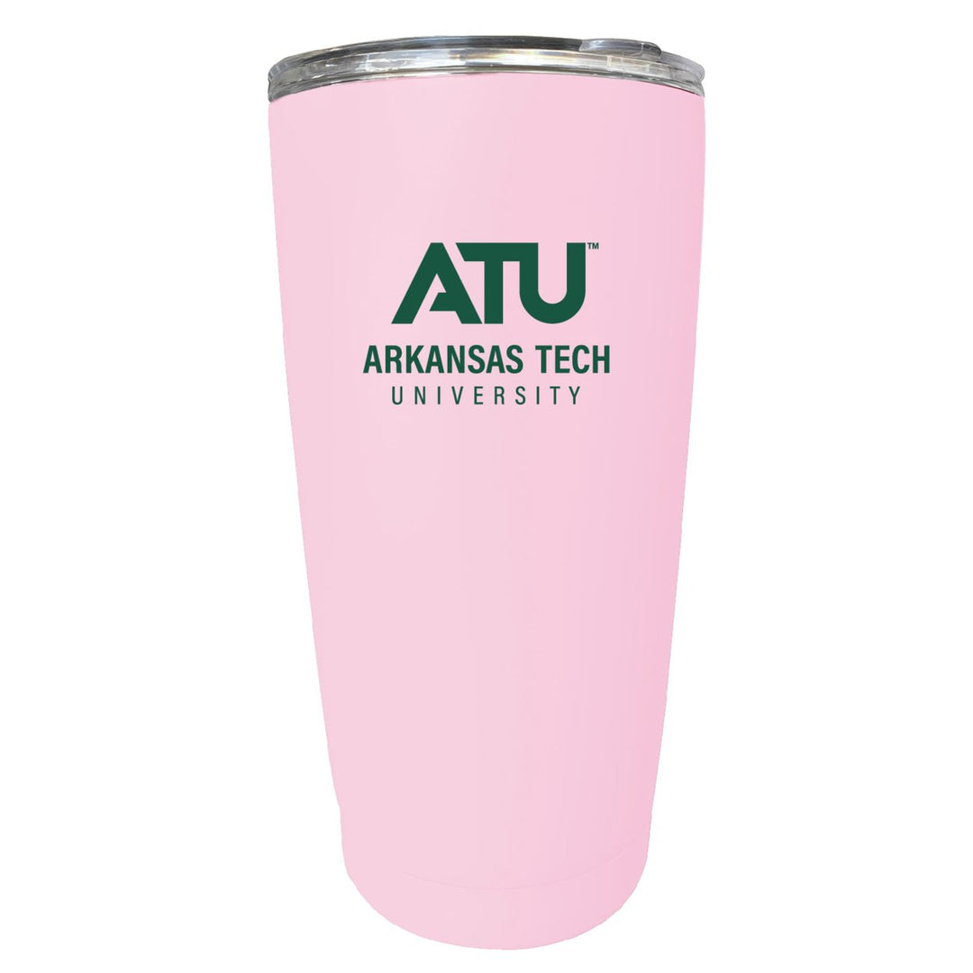 Arkansas Tech University NCAA Insulated Tumbler - 16oz Stainless Steel Travel Mug Image 2