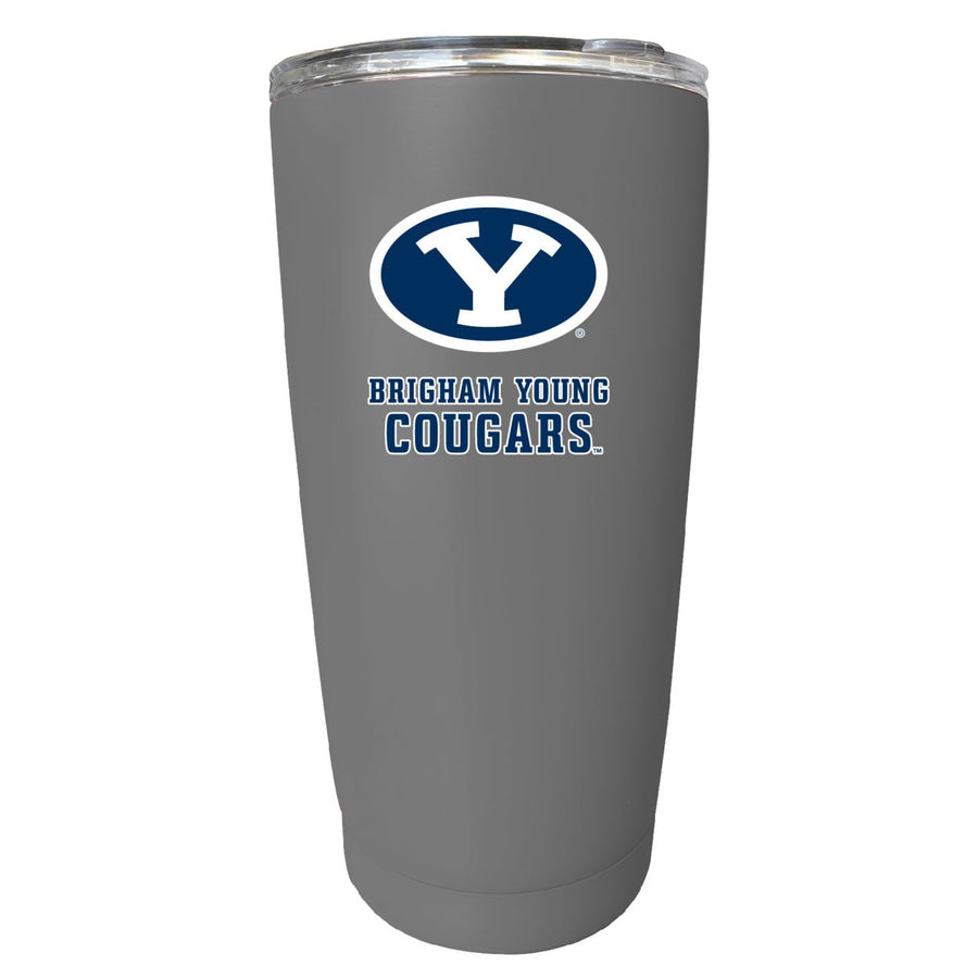 Brigham Young Cougars NCAA Insulated Tumbler - 16oz Stainless Steel Travel Mug Image 1