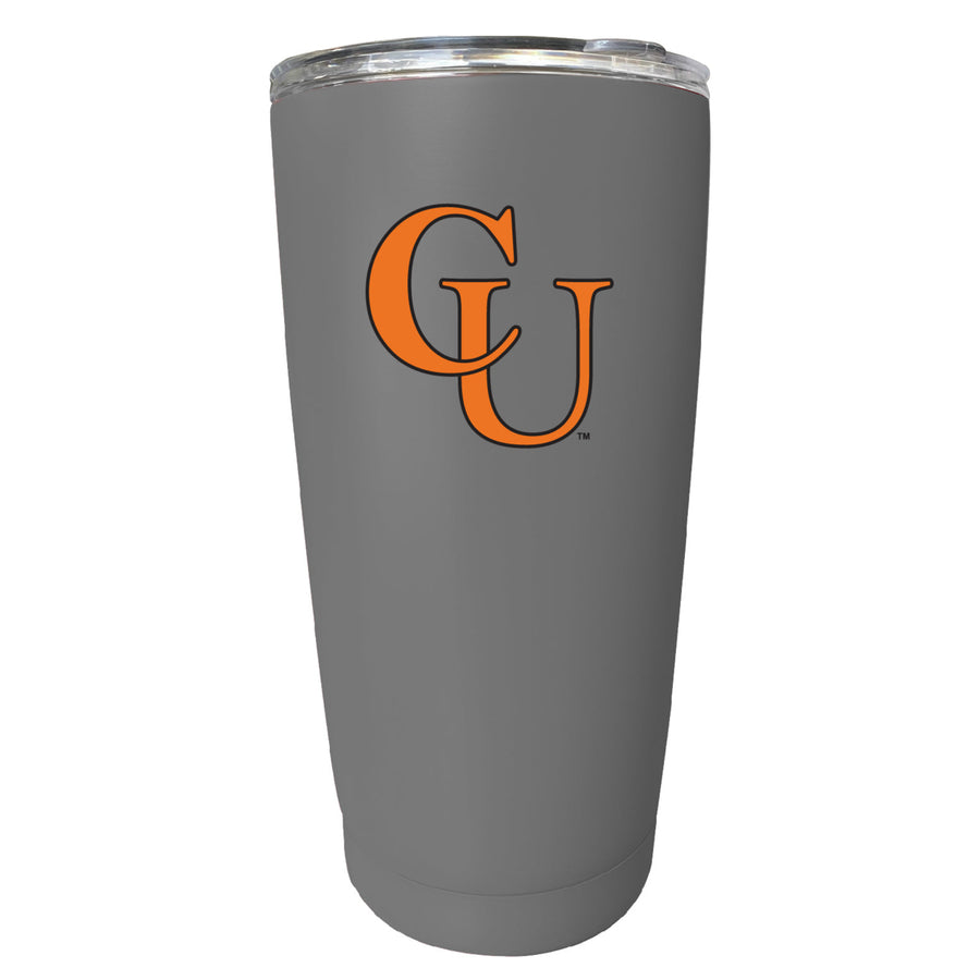 Campbell University Fighting Camels NCAA Insulated Tumbler - 16oz Stainless Steel Travel Mug Image 1