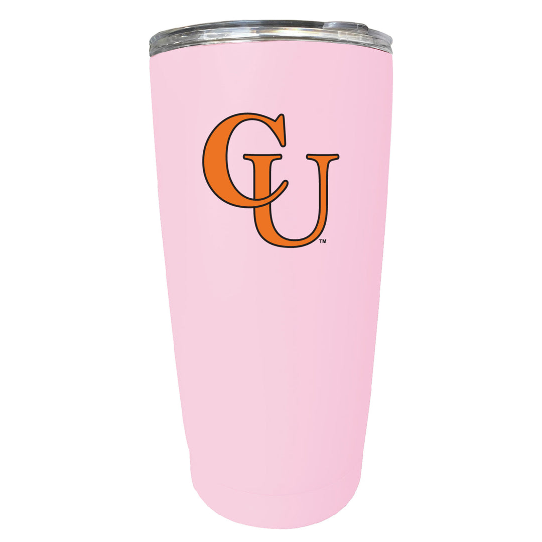 Campbell University Fighting Camels NCAA Insulated Tumbler - 16oz Stainless Steel Travel Mug Image 2