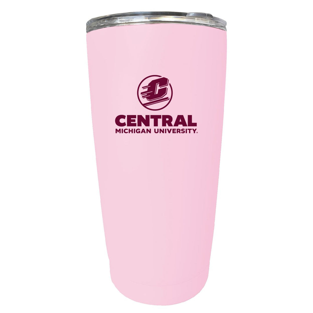 Central Michigan University NCAA Insulated Tumbler - 16oz Stainless Steel Travel Mug Image 1