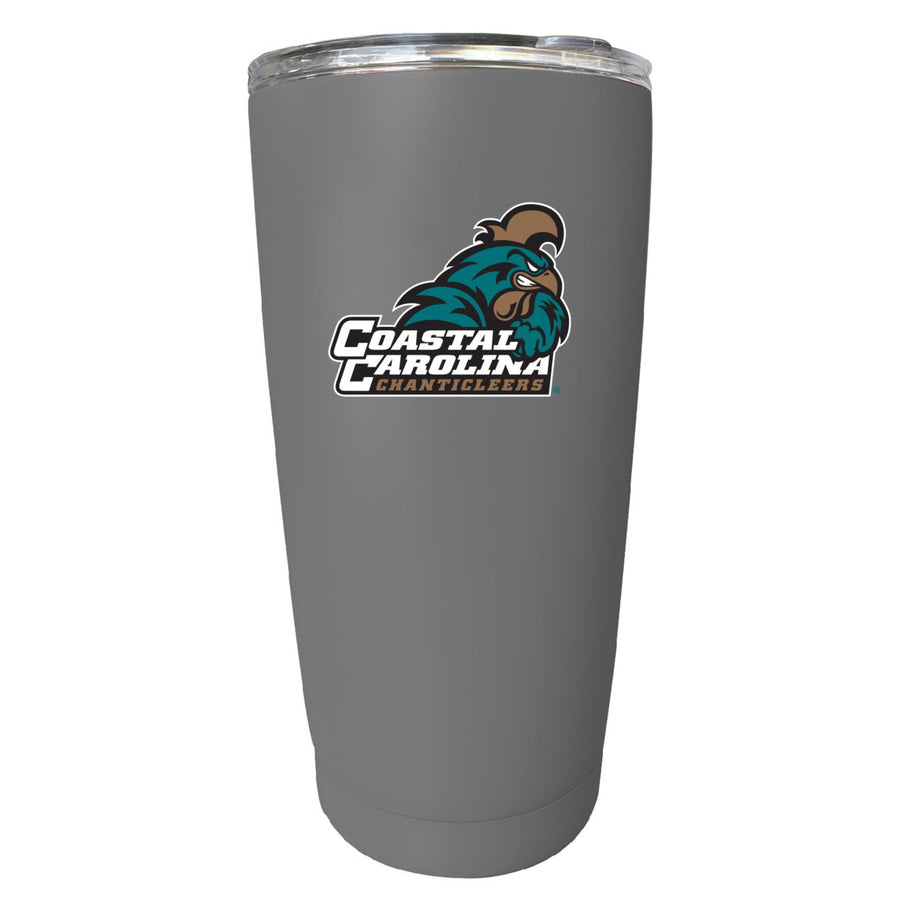 Coastal Carolina University NCAA Insulated Tumbler - 16oz Stainless Steel Travel Mug Image 1