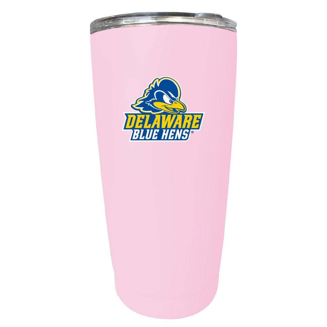 Delaware Blue Hens NCAA Insulated Tumbler - 16oz Stainless Steel Travel Mug Image 1