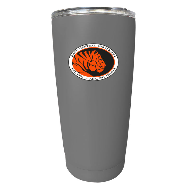 East Central University Tigers NCAA Insulated Tumbler - 16oz Stainless Steel Travel Mug Image 1