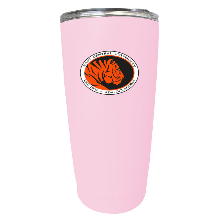 East Central University Tigers NCAA Insulated Tumbler - 16oz Stainless Steel Travel Mug Image 1