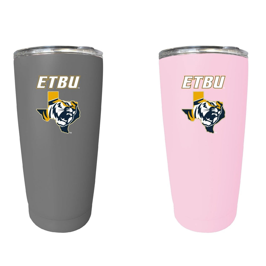 East Texas Baptist University NCAA Insulated Tumbler - 16oz Stainless Steel Travel Mug Image 2