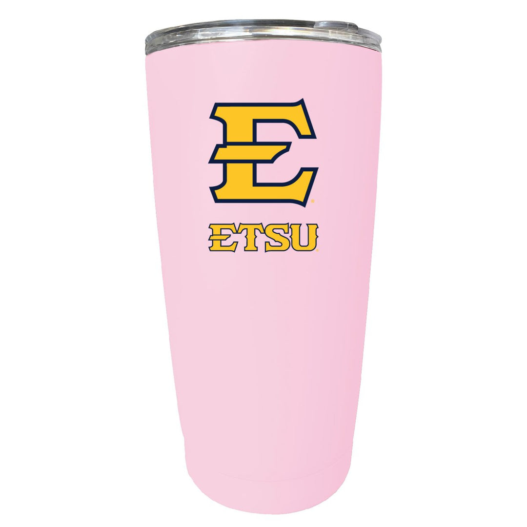 East Tennessee State University NCAA Insulated Tumbler - 16oz Stainless Steel Travel Mug Image 1