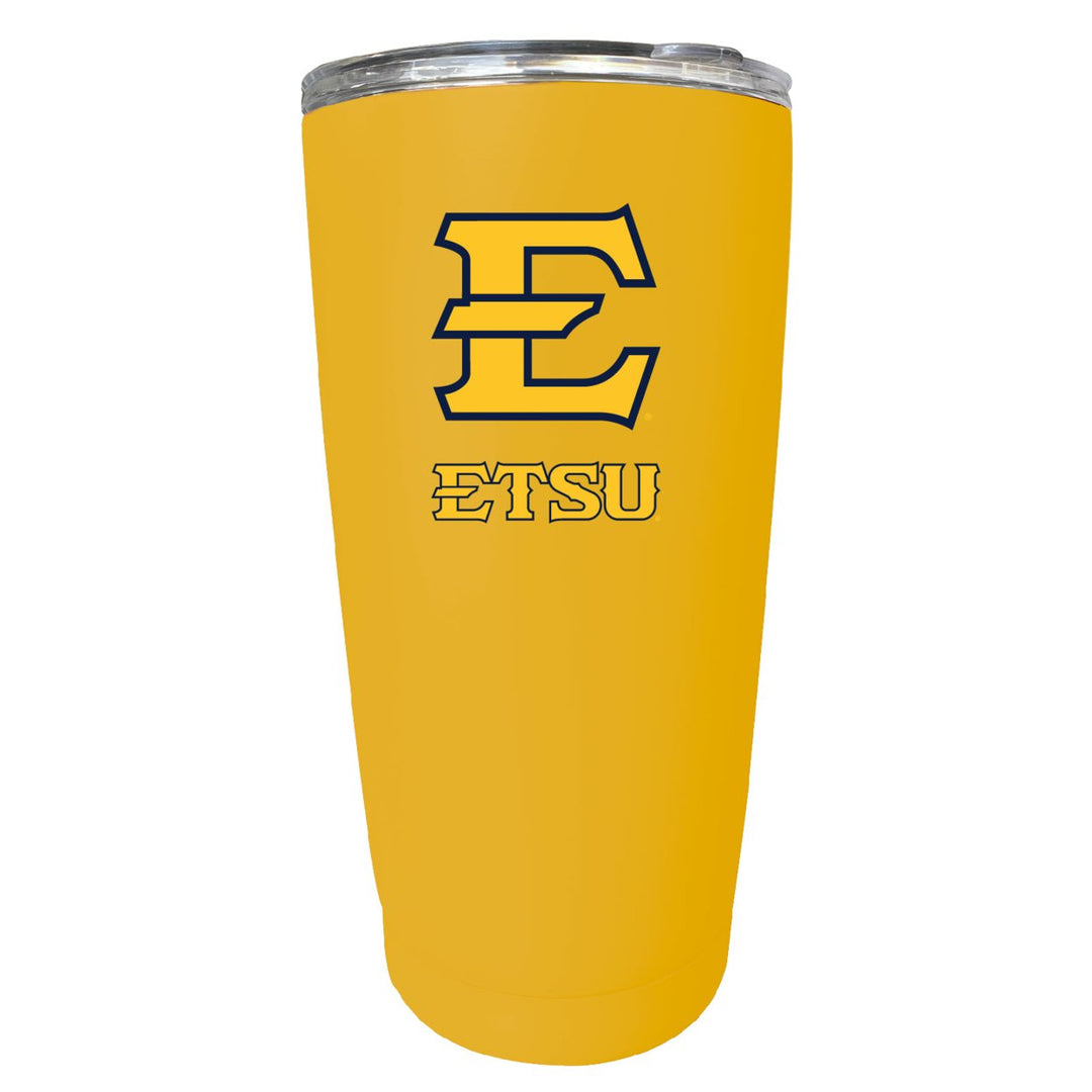 East Tennessee State University NCAA Insulated Tumbler - 16oz Stainless Steel Travel Mug Image 3