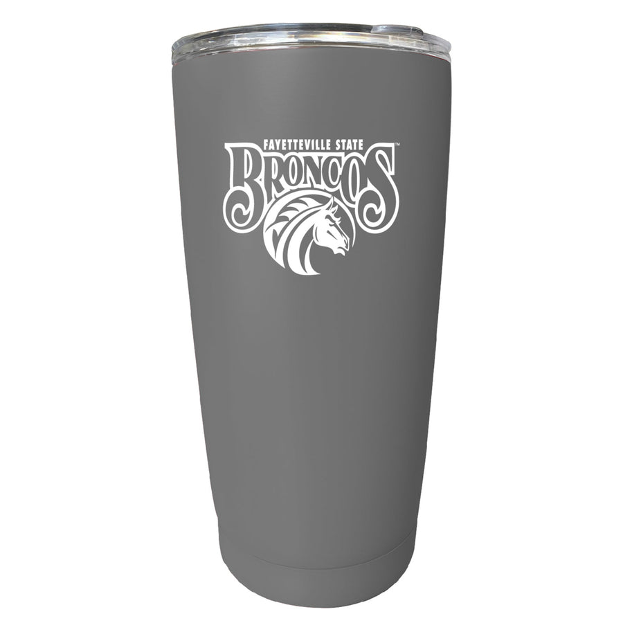 Fayetteville State University 16 oz Stainless Steel Insulated Tumbler Image 1