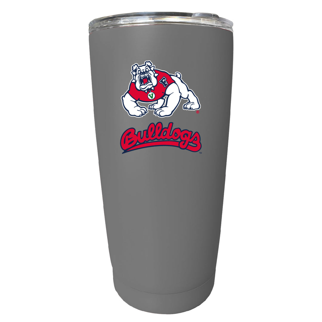 Fresno State Bulldogs NCAA Insulated Tumbler - 16oz Stainless Steel Travel Mug Image 1