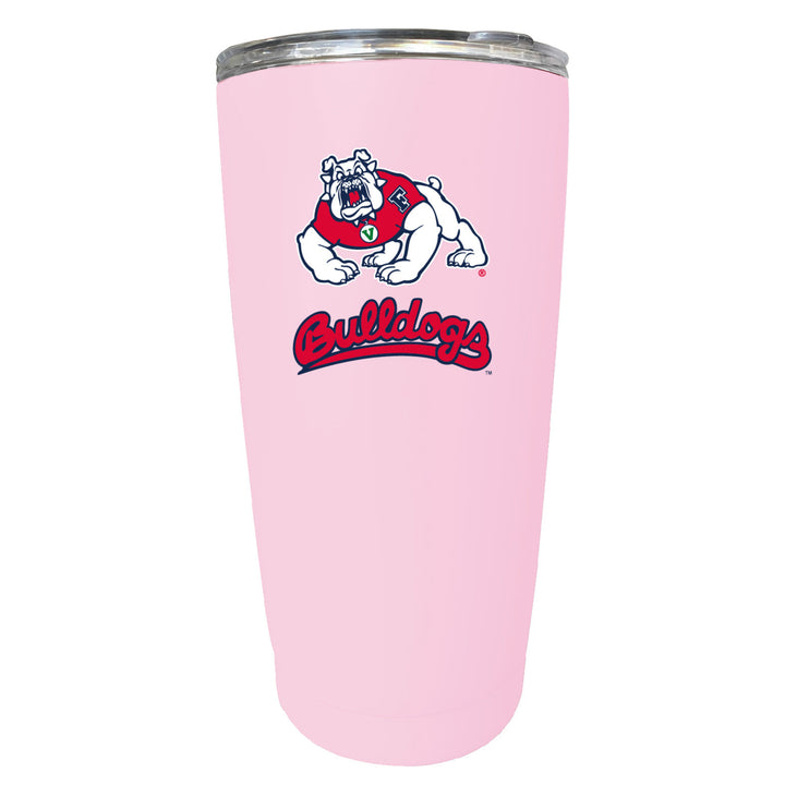 Fresno State Bulldogs NCAA Insulated Tumbler - 16oz Stainless Steel Travel Mug Image 2