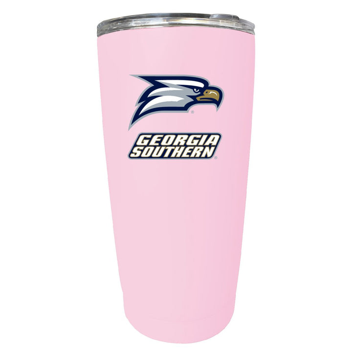 Georgia Southern Eagles NCAA Insulated Tumbler - 16oz Stainless Steel Travel Mug Image 2