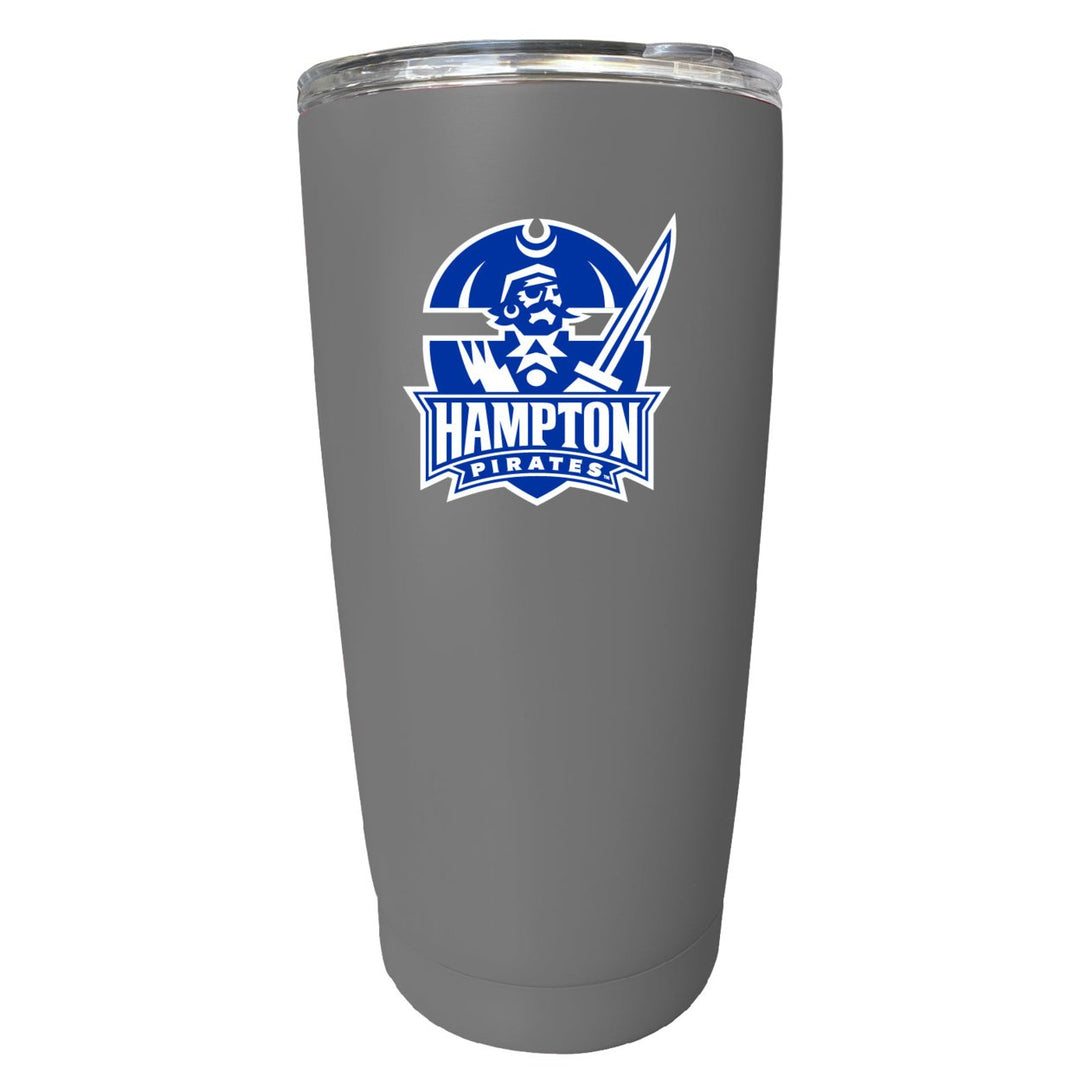 Hampton University NCAA Insulated Tumbler - 16oz Stainless Steel Travel Mug Image 1