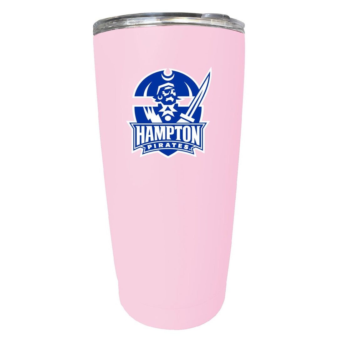 Hampton University NCAA Insulated Tumbler - 16oz Stainless Steel Travel Mug Image 1