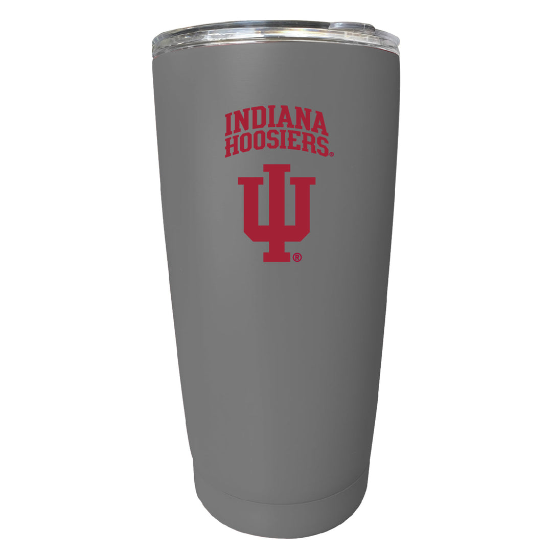 Indiana Hoosiers NCAA Insulated Tumbler - 16oz Stainless Steel Travel Mug Image 1