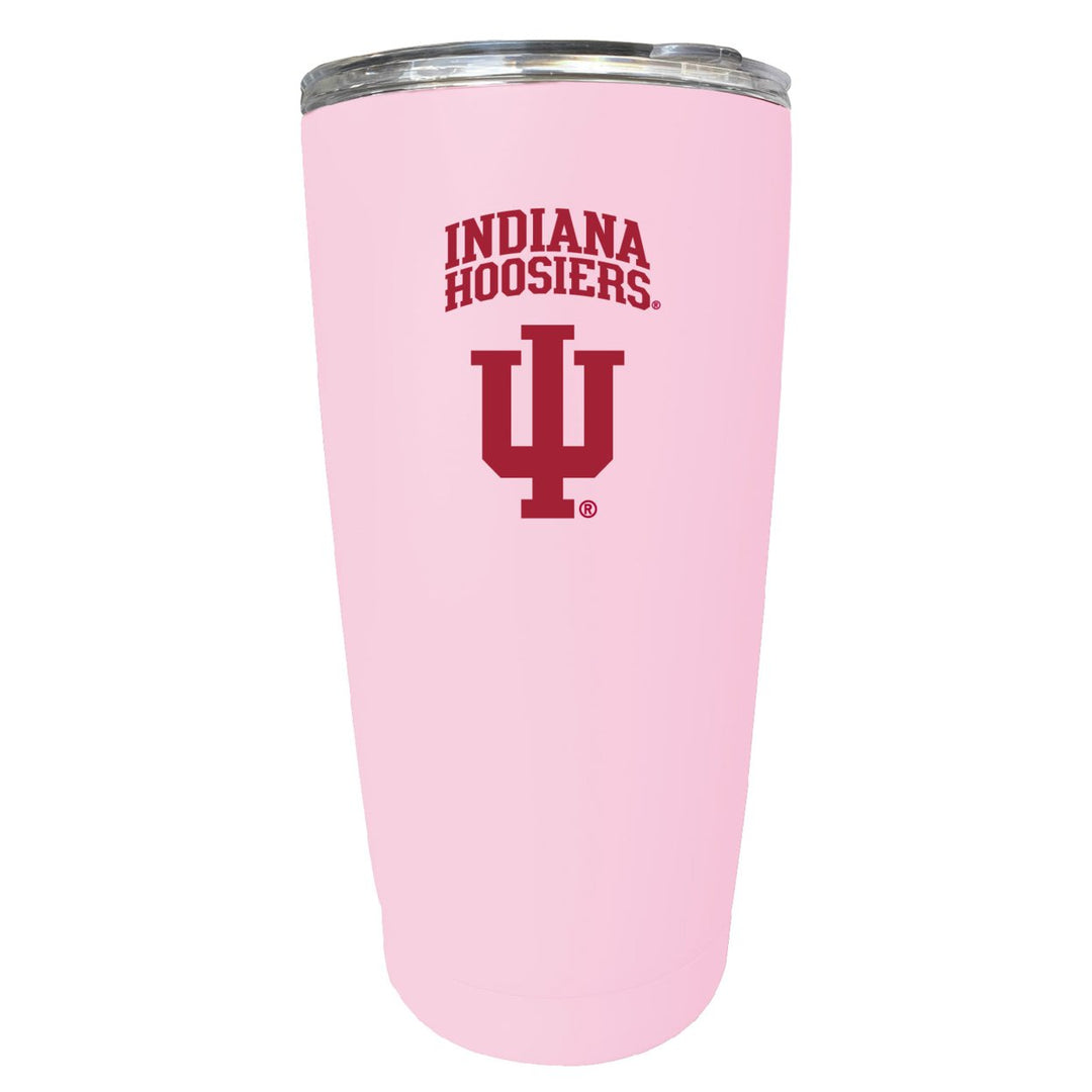 Indiana Hoosiers NCAA Insulated Tumbler - 16oz Stainless Steel Travel Mug Image 1