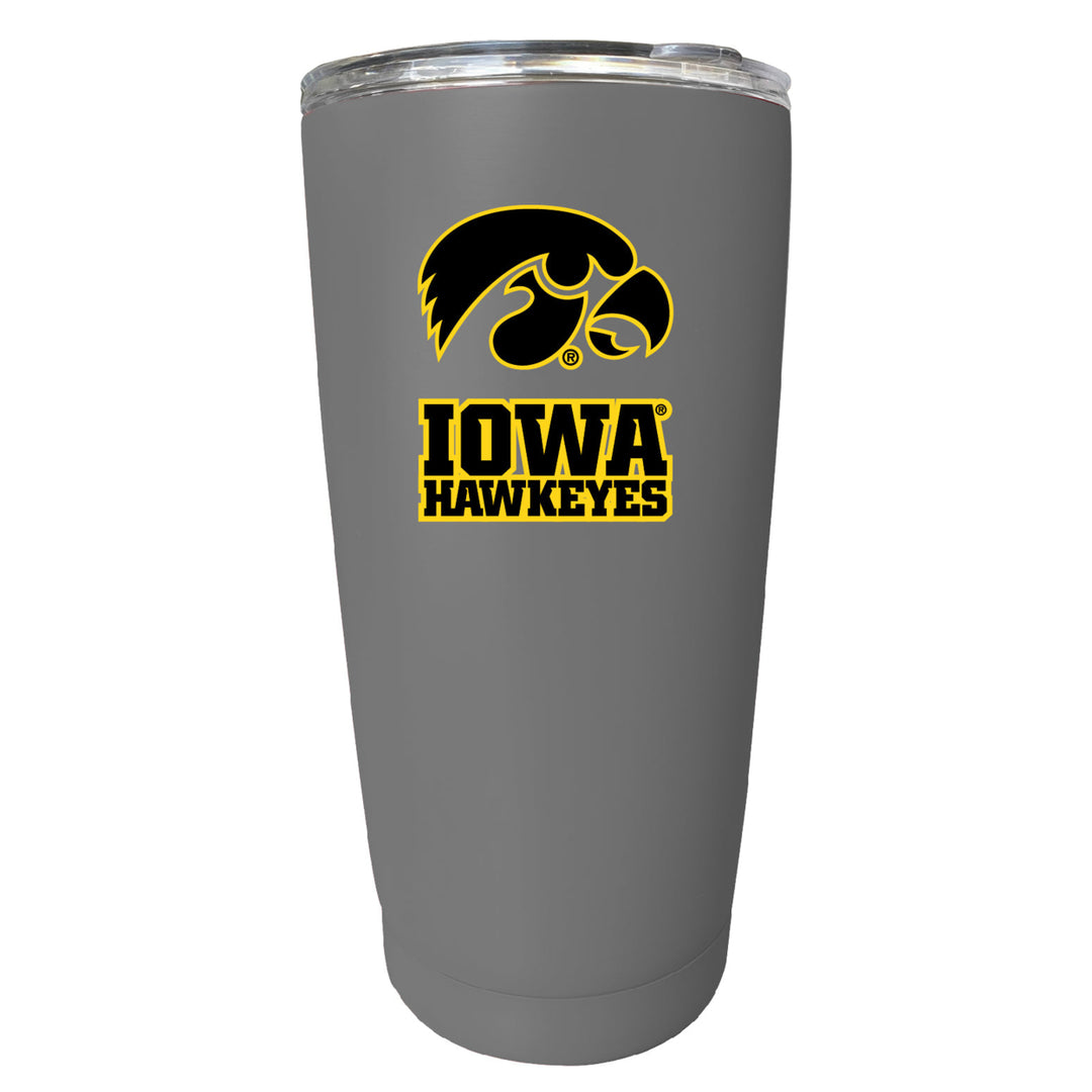 Iowa Hawkeyes NCAA Insulated Tumbler - 16oz Stainless Steel Travel Mug Image 1