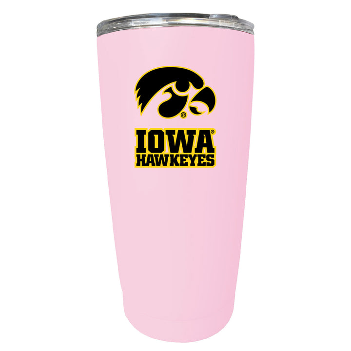 Iowa Hawkeyes NCAA Insulated Tumbler - 16oz Stainless Steel Travel Mug Image 2