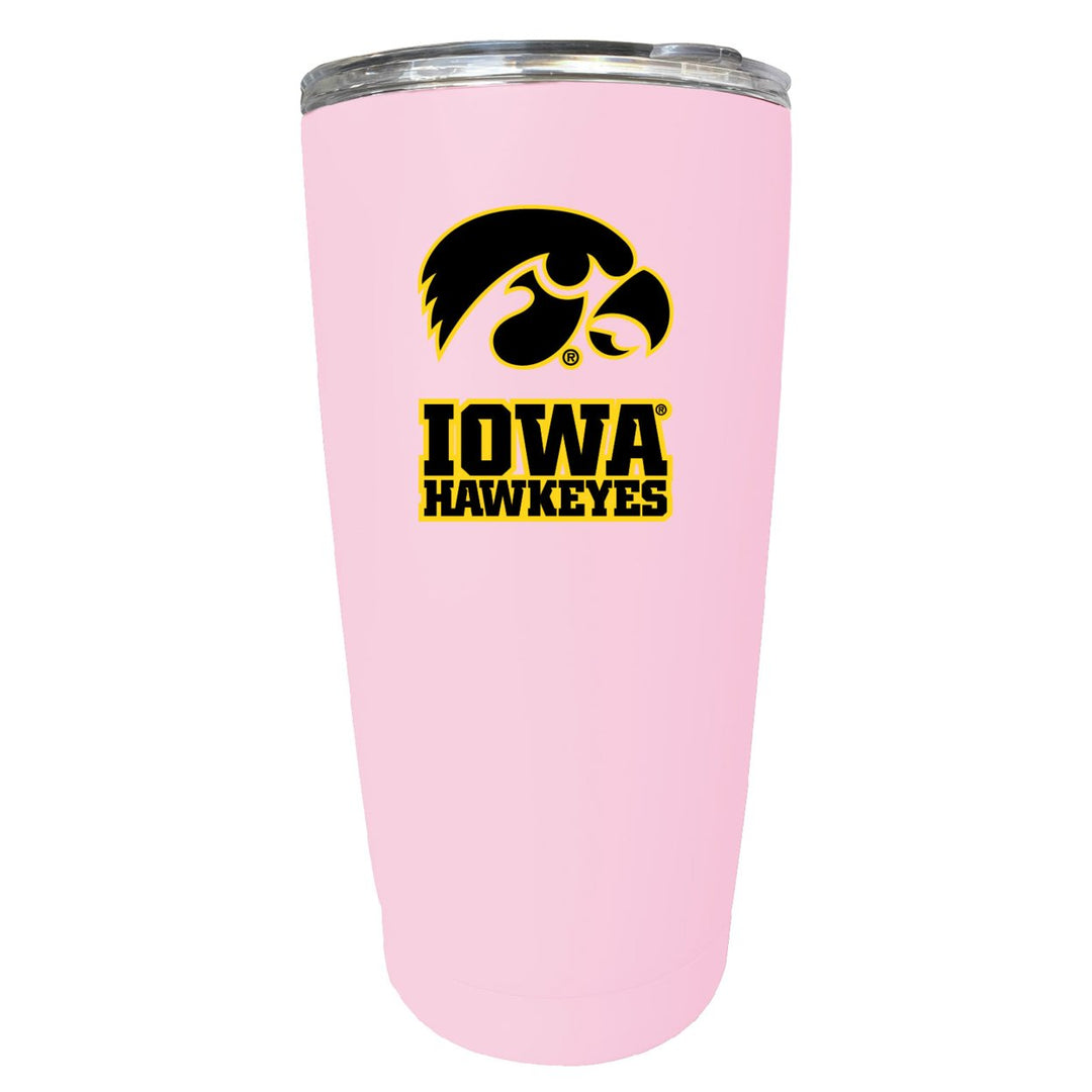 Iowa Hawkeyes NCAA Insulated Tumbler - 16oz Stainless Steel Travel Mug Image 1