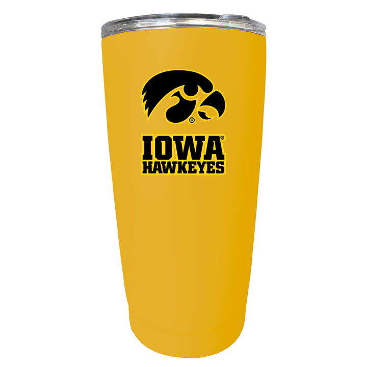 Iowa Hawkeyes NCAA Insulated Tumbler - 16oz Stainless Steel Travel Mug Image 3