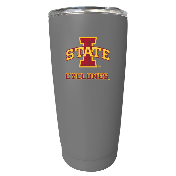 Iowa State Cyclones NCAA Insulated Tumbler - 16oz Stainless Steel Travel Mug Image 1