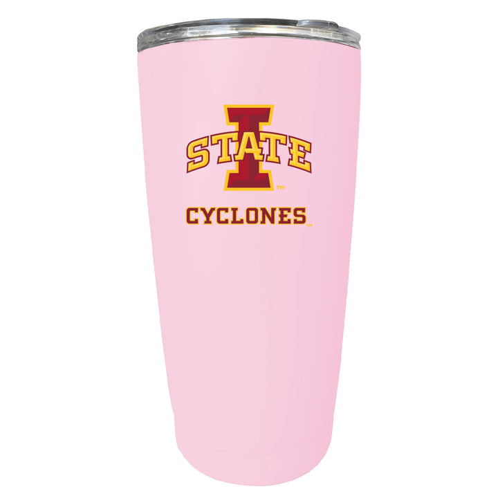 Iowa State Cyclones NCAA Insulated Tumbler - 16oz Stainless Steel Travel Mug Image 2