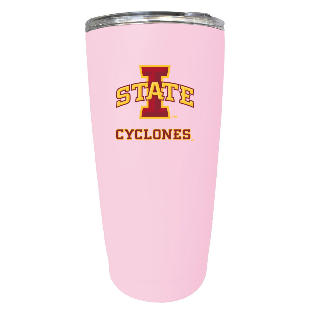 Iowa State Cyclones NCAA Insulated Tumbler - 16oz Stainless Steel Travel Mug Image 1