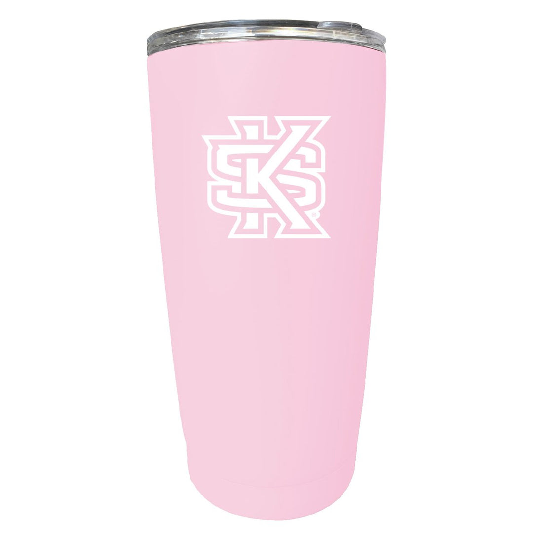 Kennesaw State University NCAA Insulated Tumbler - 16oz Stainless Steel Travel Mug Image 2