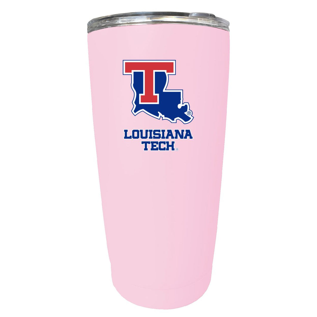 Louisiana Tech Bulldogs NCAA Insulated Tumbler - 16oz Stainless Steel Travel Mug Image 1