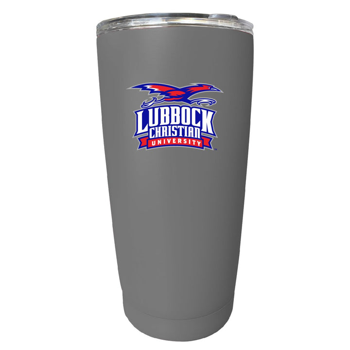 Lubbock Christian University Chaparral NCAA Insulated Tumbler - 16oz Stainless Steel Travel Mug Image 1