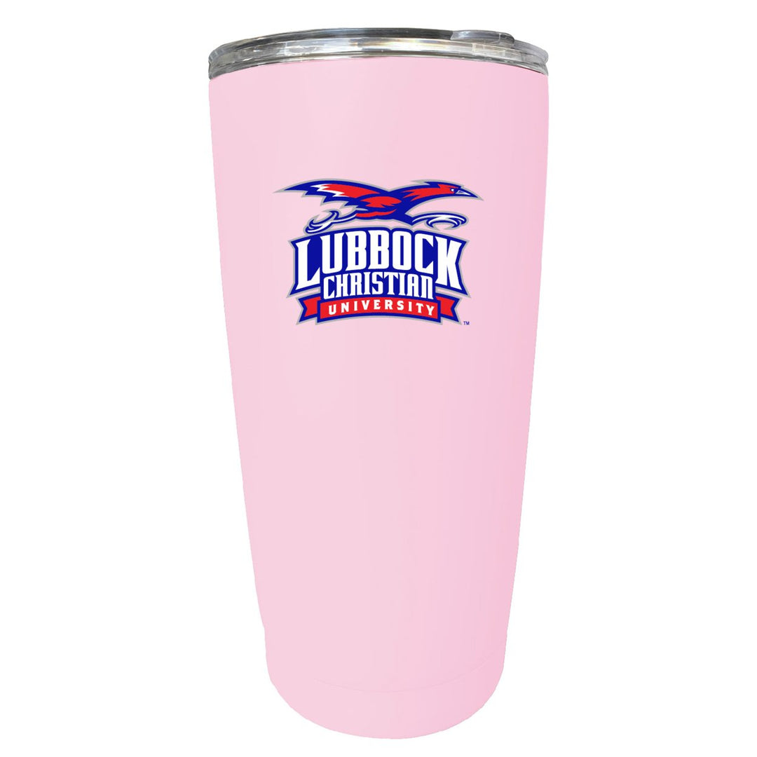 Lubbock Christian University Chaparral NCAA Insulated Tumbler - 16oz Stainless Steel Travel Mug Image 2