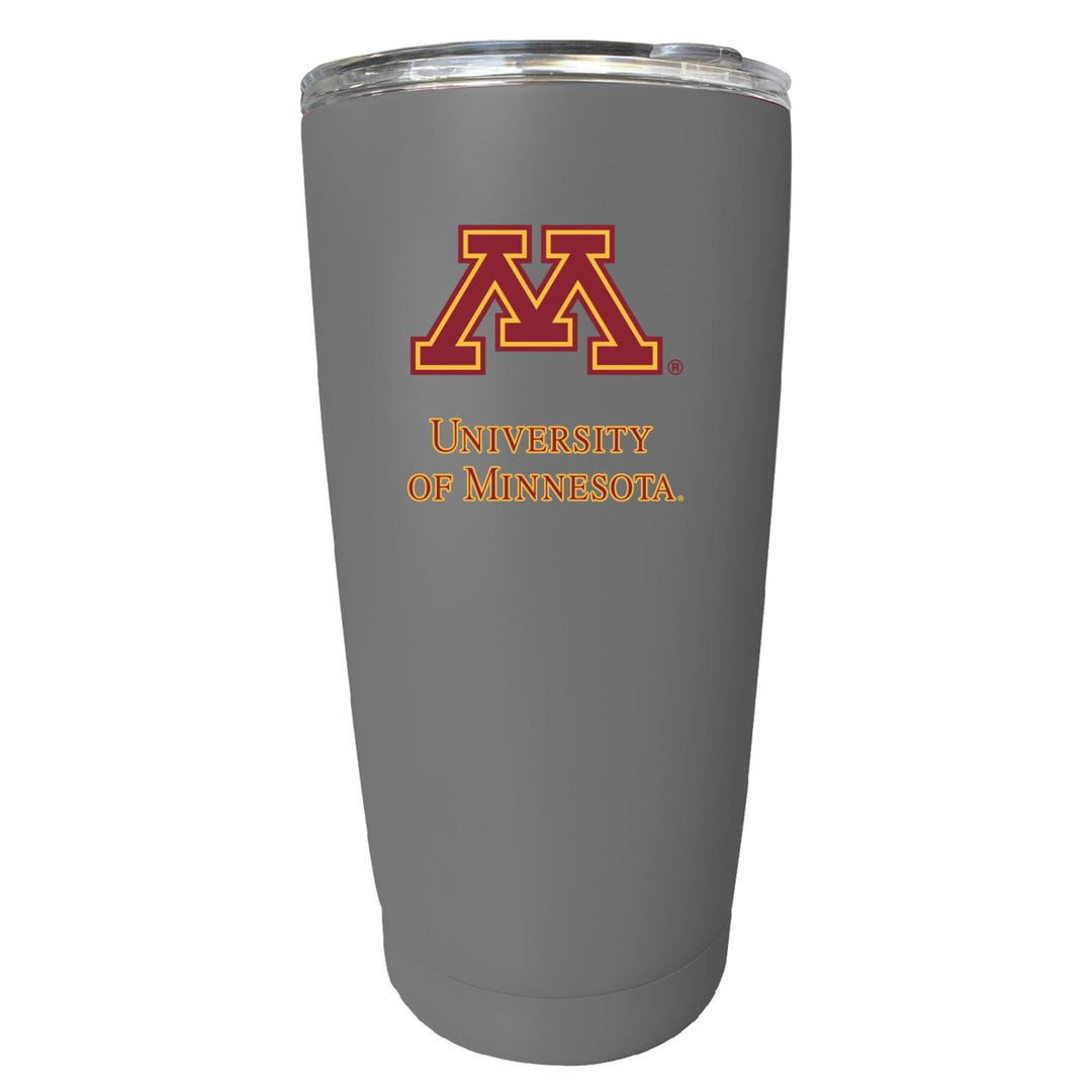 Minnesota Gophers NCAA Insulated Tumbler - 16oz Stainless Steel Travel Mug Image 1