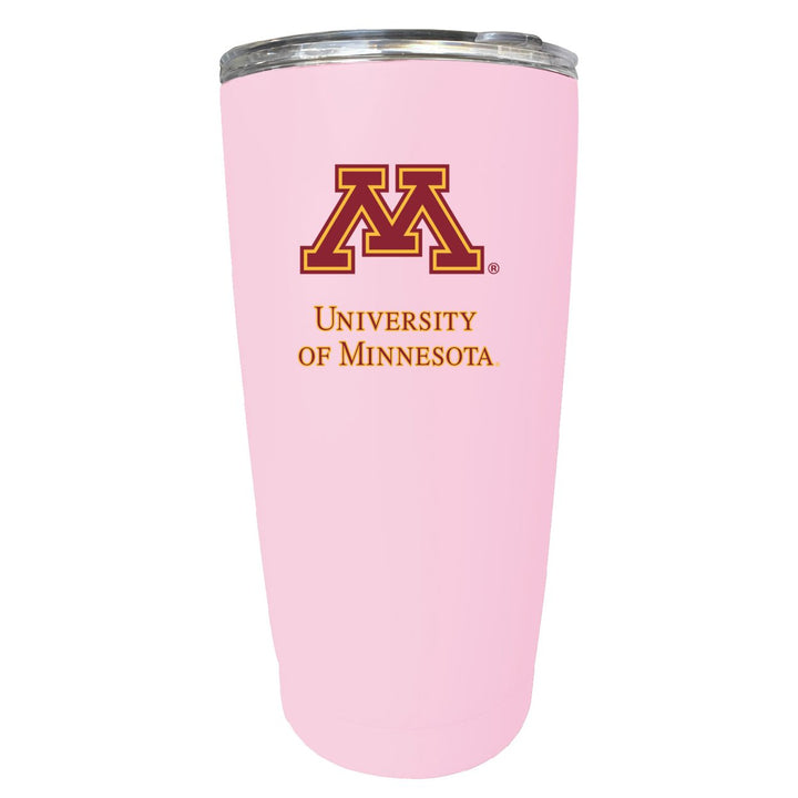 Minnesota Gophers NCAA Insulated Tumbler - 16oz Stainless Steel Travel Mug Image 2