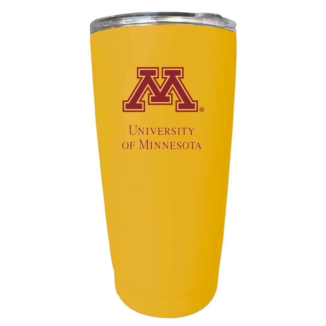 Minnesota Gophers NCAA Insulated Tumbler - 16oz Stainless Steel Travel Mug Image 3