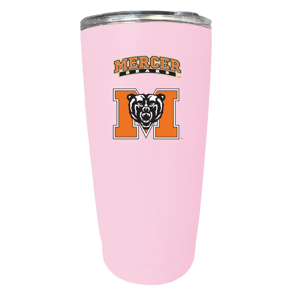 Mercer University NCAA Insulated Tumbler - 16oz Stainless Steel Travel Mug Image 2