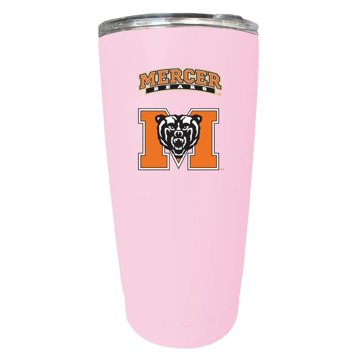 Mercer University NCAA Insulated Tumbler - 16oz Stainless Steel Travel Mug Image 2