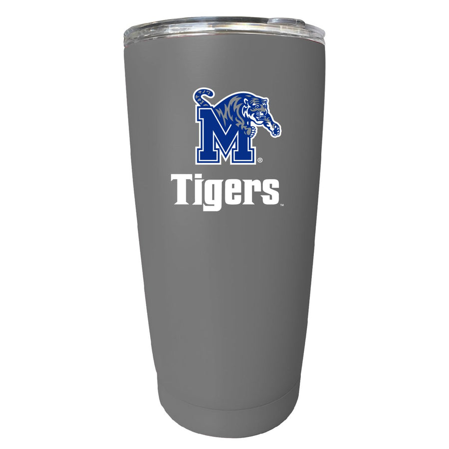 Memphis Tigers NCAA Insulated Tumbler - 16oz Stainless Steel Travel Mug Image 1