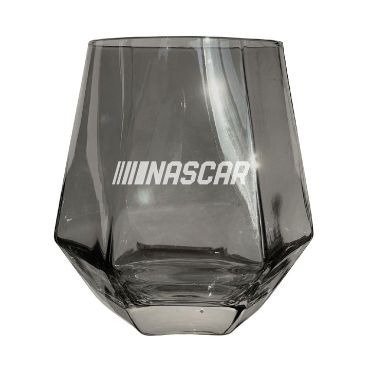 NASCAR Officially Licensed 10 oz Engraved Diamond Wine Glass Image 3