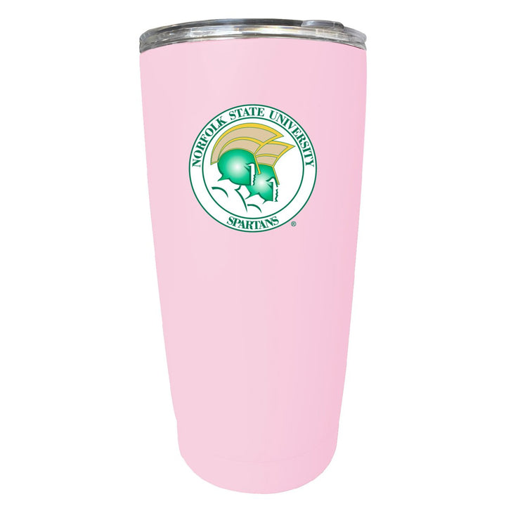 Norfolk State University NCAA Insulated Tumbler - 16oz Stainless Steel Travel Mug Image 2