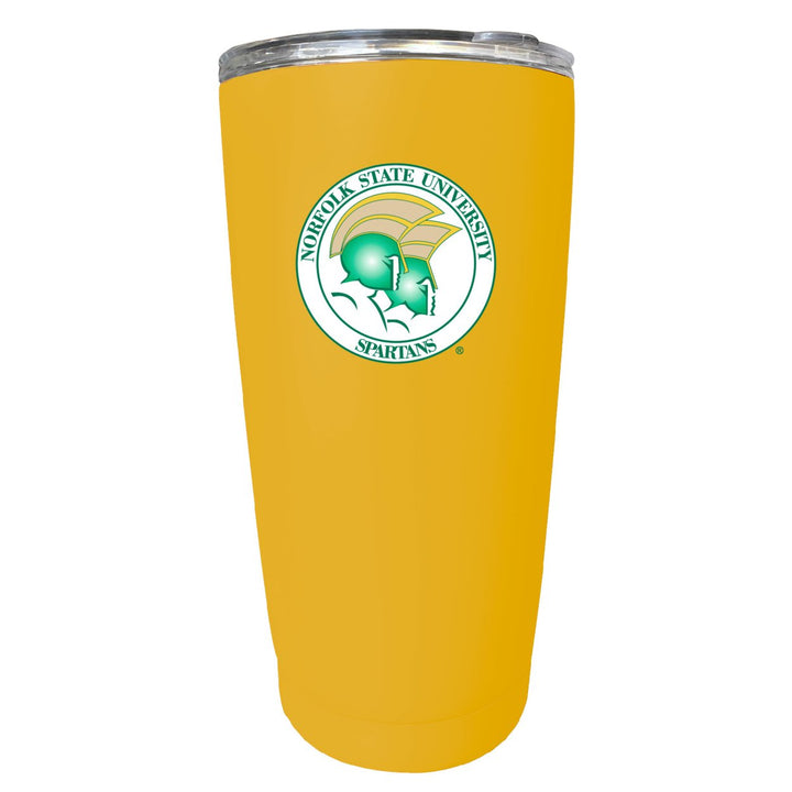 Norfolk State University NCAA Insulated Tumbler - 16oz Stainless Steel Travel Mug Image 1