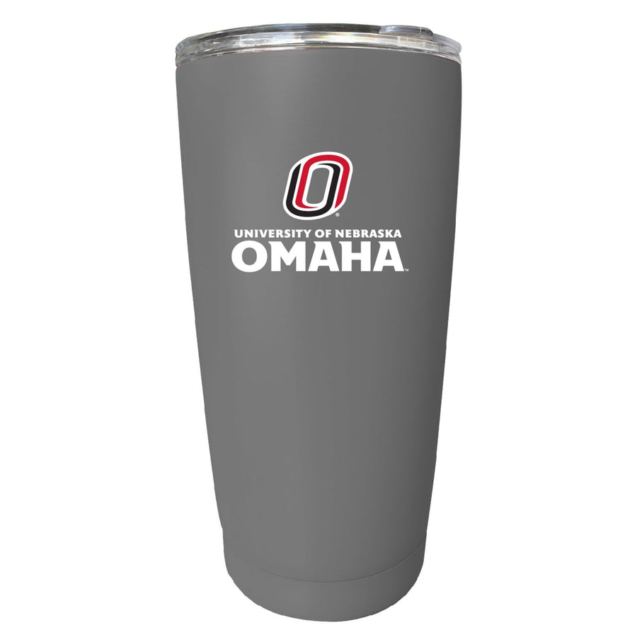 Nebraska at Omaha NCAA Insulated Tumbler - 16oz Stainless Steel Travel Mug Image 1