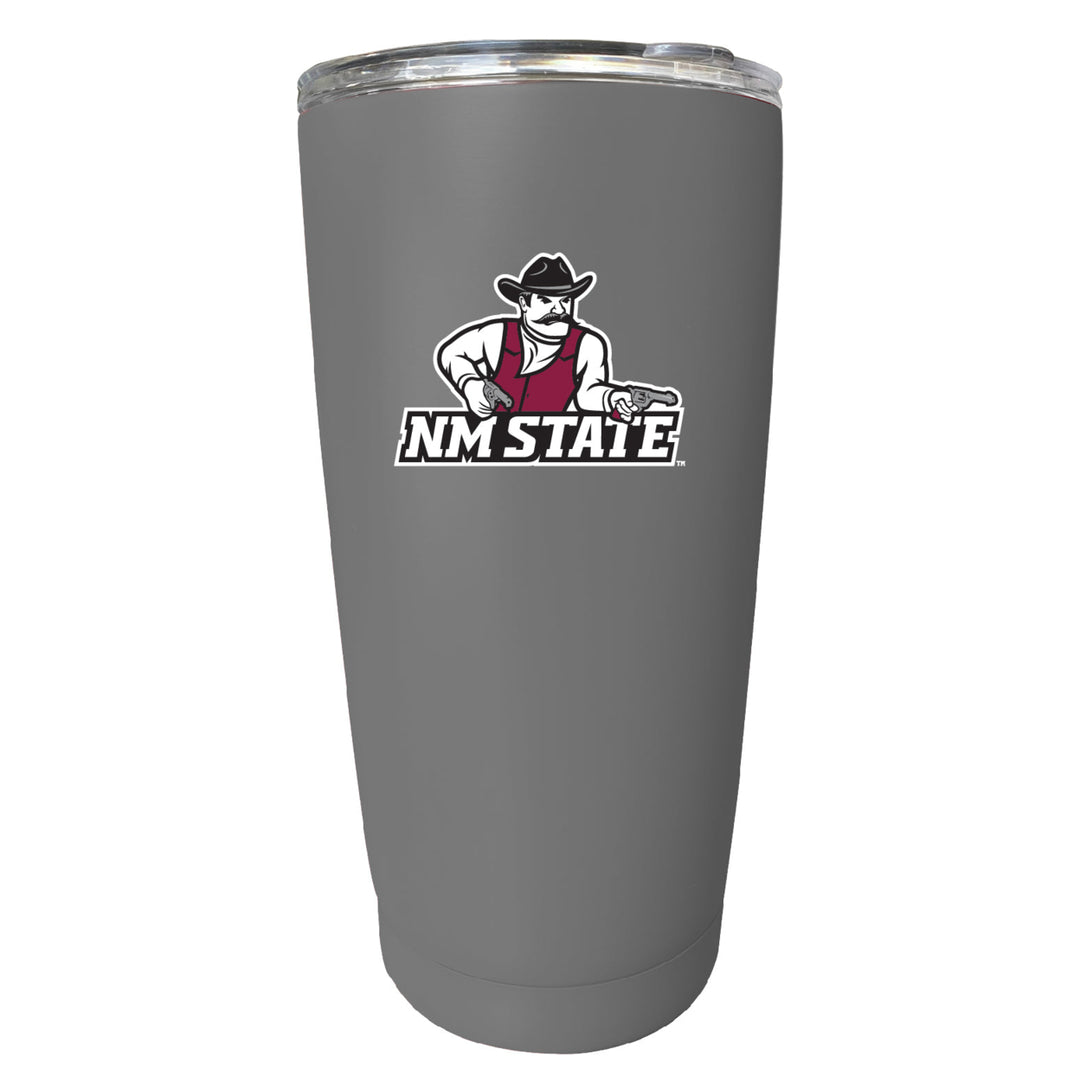 Mexico State University Aggies NCAA Insulated Tumbler - 16oz Stainless Steel Travel Mug Image 1