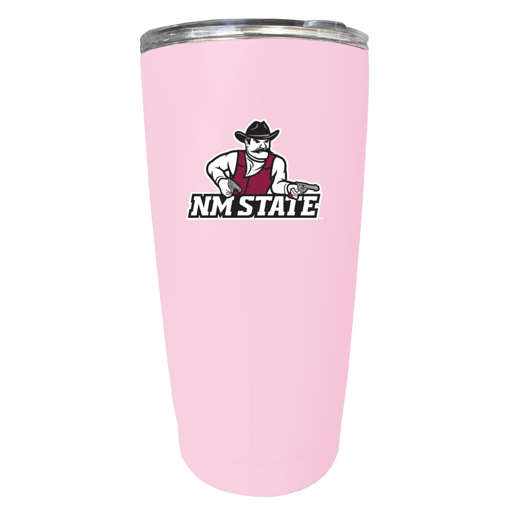 Mexico State University Aggies NCAA Insulated Tumbler - 16oz Stainless Steel Travel Mug Image 2