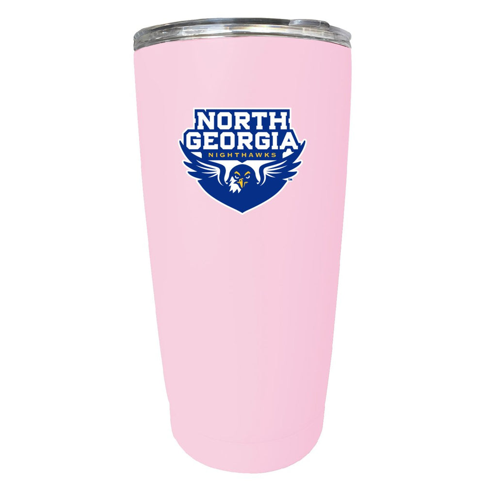 North Georgia Nighhawks NCAA Insulated Tumbler - 16oz Stainless Steel Travel Mug Image 2