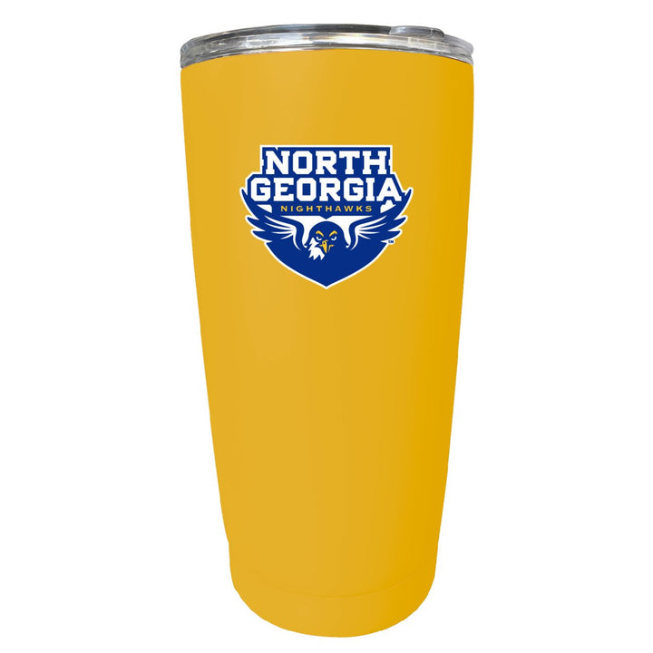 North Georgia Nighhawks NCAA Insulated Tumbler - 16oz Stainless Steel Travel Mug Image 3